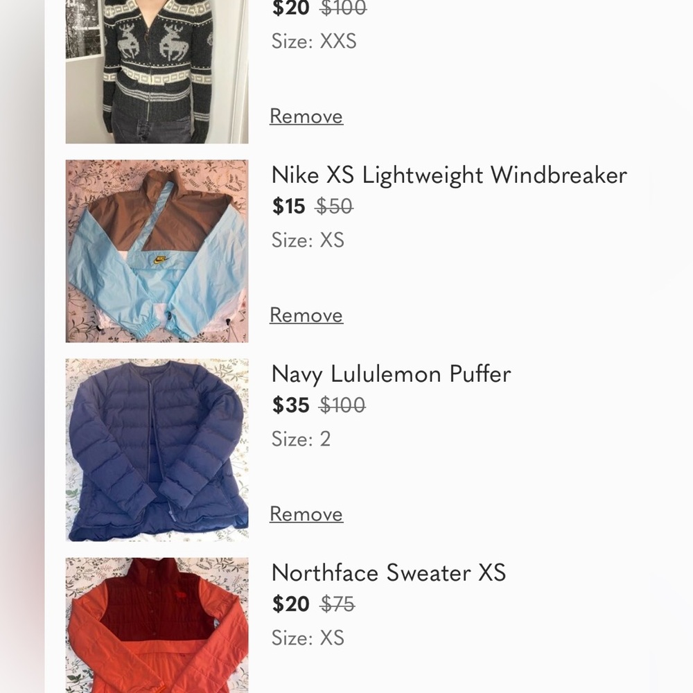 Bundled Jackets/Sweaters